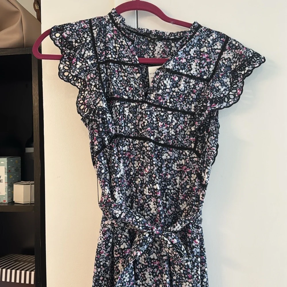 Rails Sofie Embroidered Floral-Print Midi Dress - Picture 8 of 9